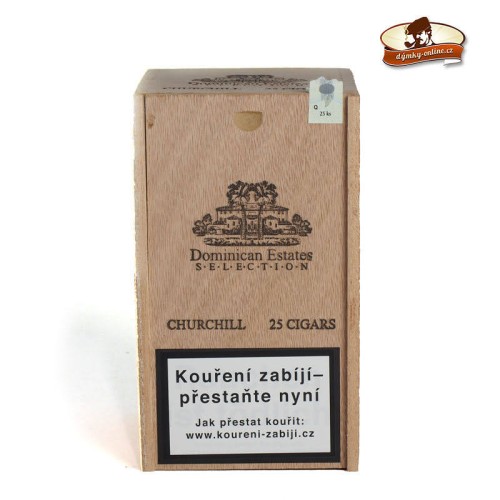 Doutníky Dominican Estates Churchill 25 ks