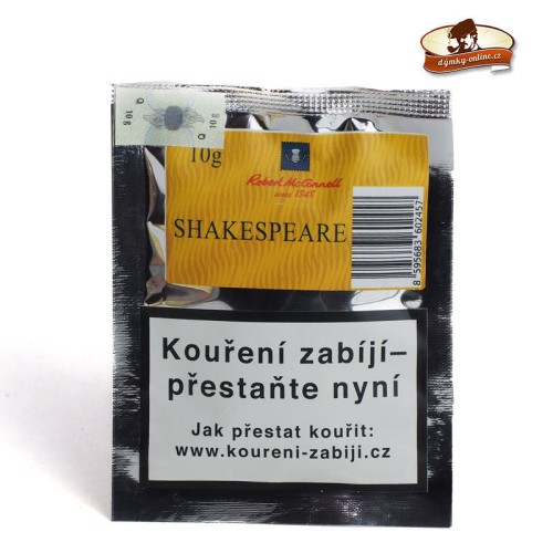 Dýmkový tabák Robert Mc Connel Shakespeare 10g