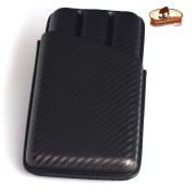 H.R cigar case leather/3 look Carbon (623842)